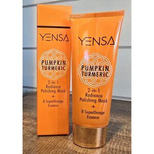 YENSA Pumpkin Turmeric 2-in-1 Radiance Polishing Mask Full Size 2.5oz NIB Ulta